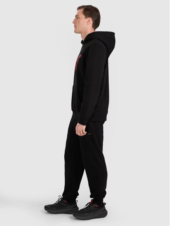 4F 4F Felpa 4FWMM00TSWSM1766-020S Rosso Regular Fit