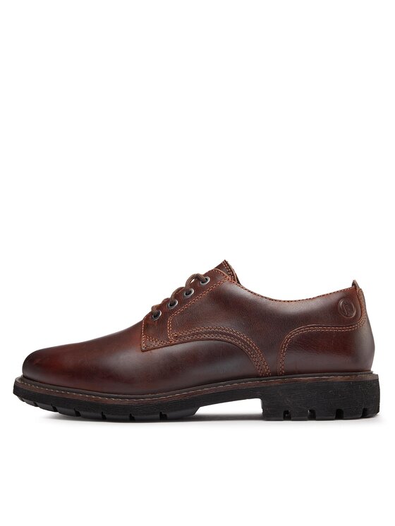 Clarks Clarks Pantofi Batcombe Tie 261734367 Maro
