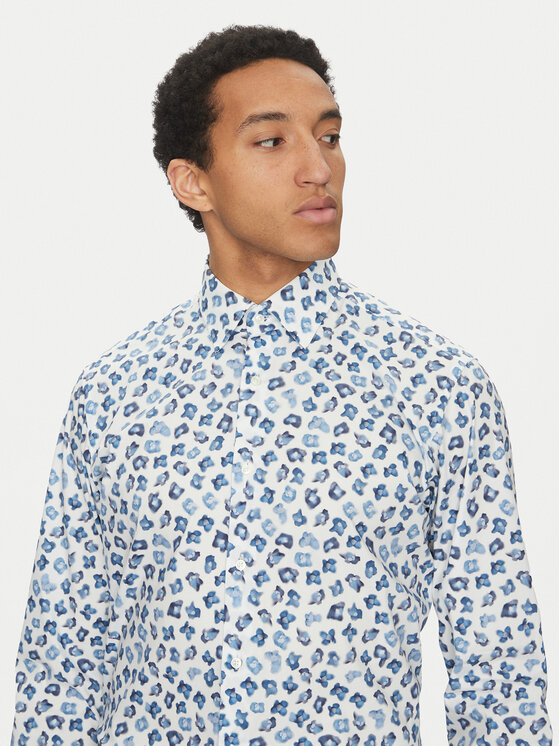 BOSS BOSS Ing Joe 50532881 Kék Regular Fit