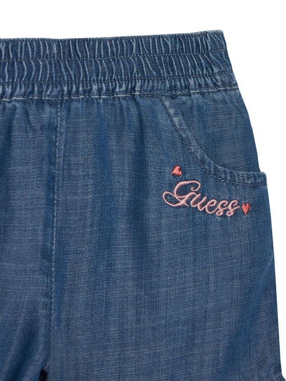 Guess Guess Džínové šortky K6GD06 D3X30 Modrá Regular Fit