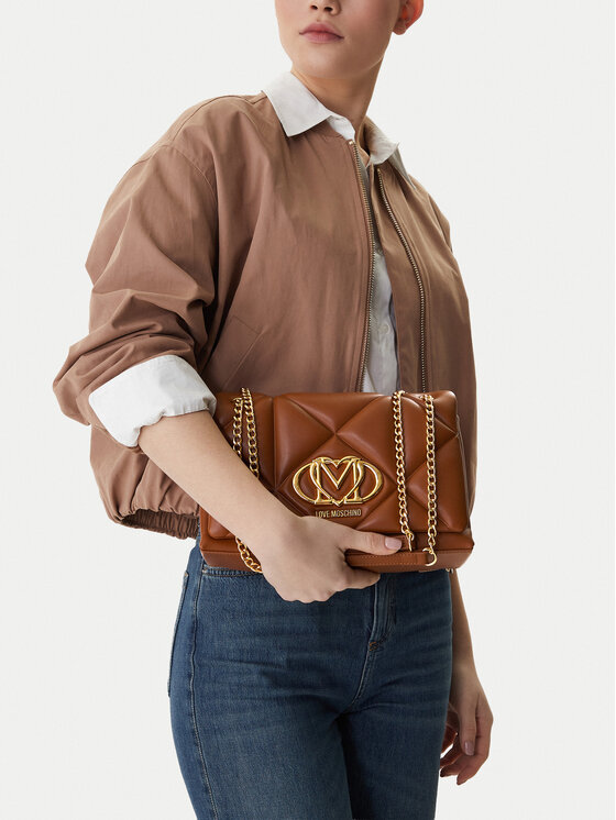 LOVE MOSCHINO LOVE MOSCHINO Rankinė JC4041PP1OLC0200 Ruda