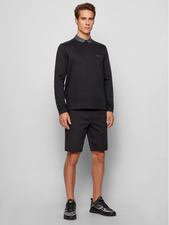BOSS Boss Світшот Salbo 50441279 Чорний Regular Fit