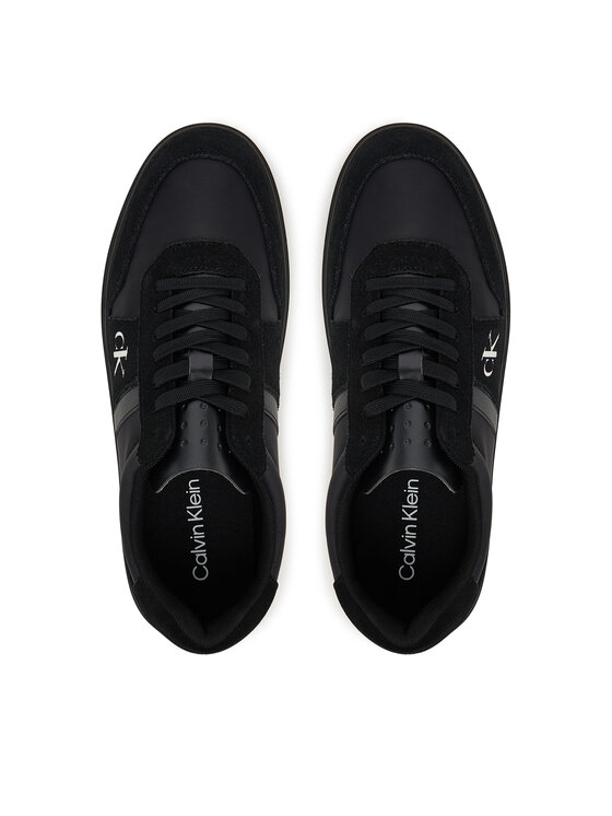 Calvin Klein Calvin Klein Sneakersy Classic Cups Lace Mix Emb Tongue YM0YM01395 Černá