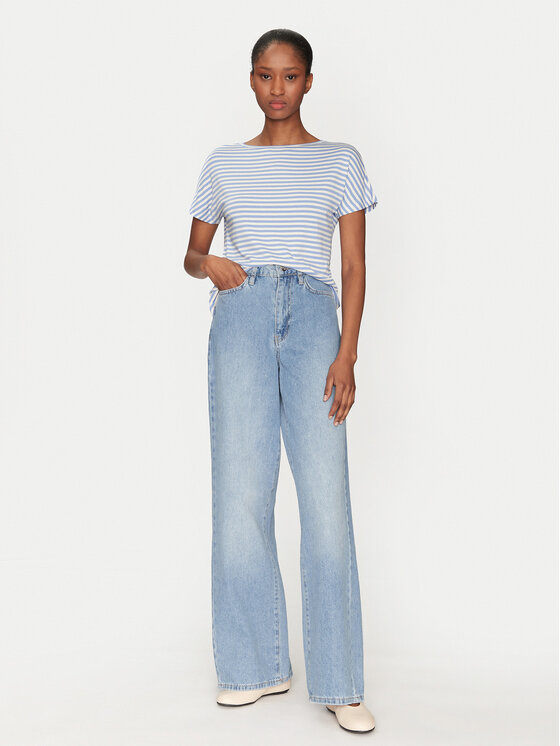 Marella Marella T-shirt Congo 2515971041 Celeste Regular Fit