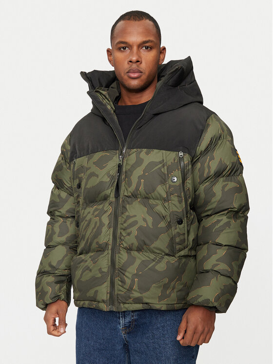 G-Star Raw G-Star Raw Télikabát Expedition D23645-C441 Zöld Regular Fit
