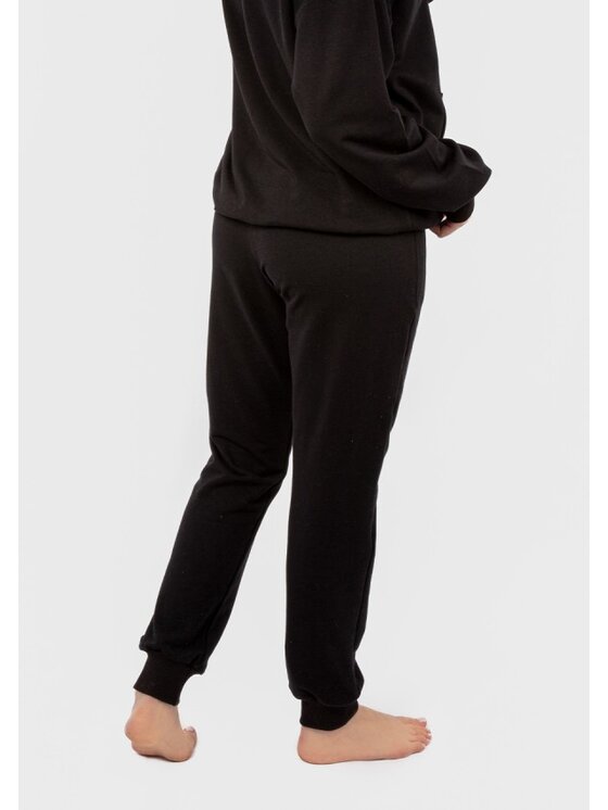 DKaren Sport DKaren Sport Spodnie materiałowe D-K-B2 Czarny Classic Fit