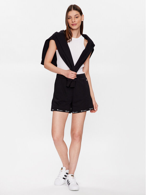 Champion Champion Αθλητικό σορτς 116100 Μαύρο Regular Fit