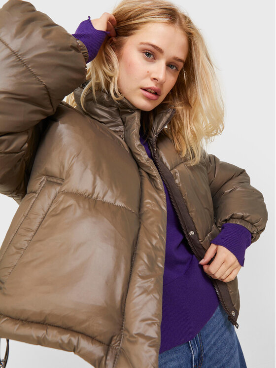 JJXX JJXX Zimska jakna Beany Shine 12214675 Zelena Regular Fit