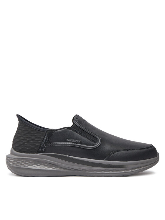 Skechers Poltopánky Slade 205237 Čierna