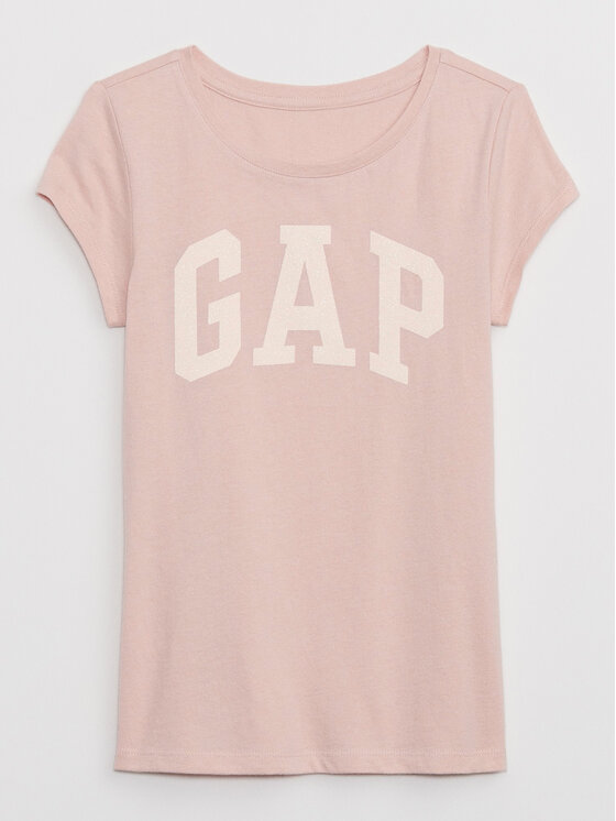 Gap Gap T-shirt 792399-01 Ružičasta Regular Fit