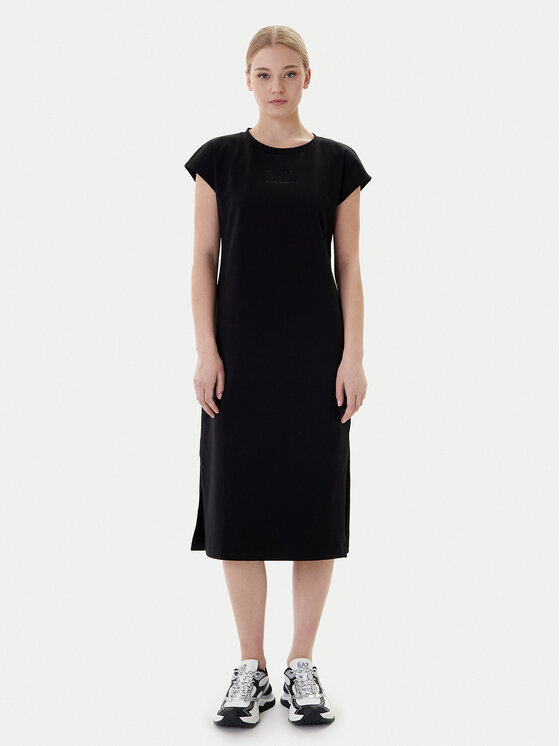 EA7 Emporio Armani EA7 Emporio Armani Rochie de zi 7W000957 AF12484 MC043 Negru Regular Fit