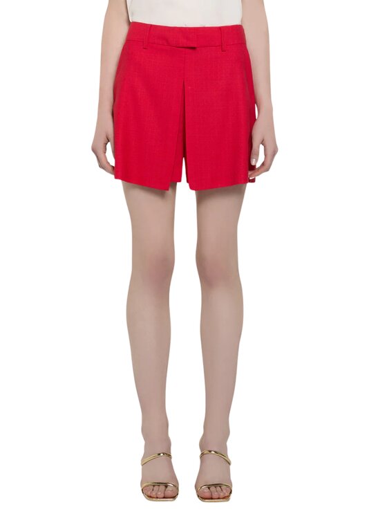 Simona Corsellini Simona Corsellini Pantaloncini pg00201-v0717 Rosso Regular Fit