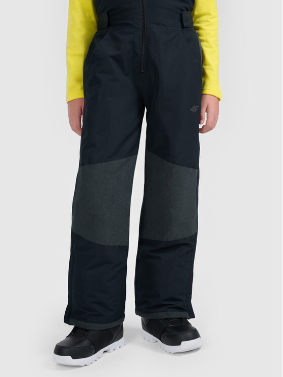 4F 4F Spodnie snowboardowe SNOWBOARD Czarny Regular Fit