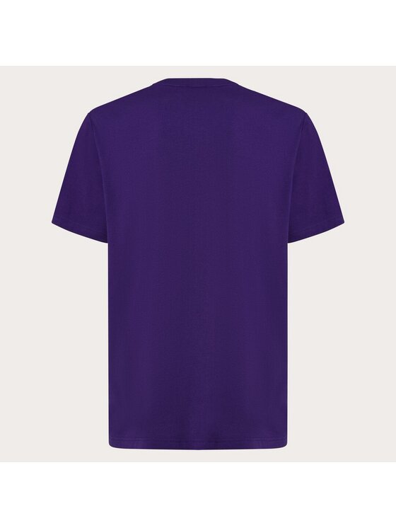 Oakley Oakley T-Shirt FOA404900 Fioletowy Regular Fit