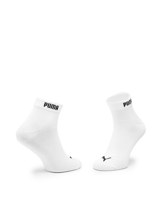 Puma Puma Комплект 3 чифта къси чорапи унисекс 90793502 r. 43/46 Бял