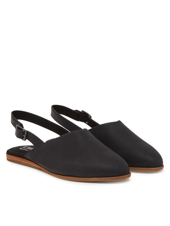 Toms Toms Босоніжки Jade Slingback 10022015 Чорний