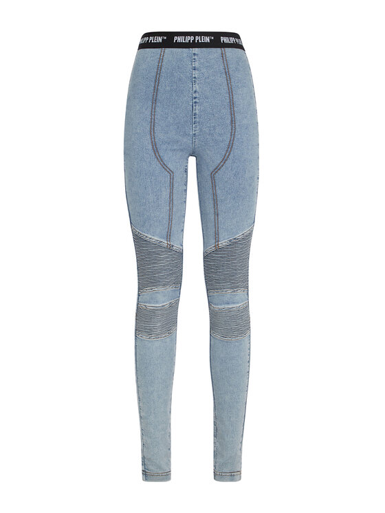 PHILIPP PLEIN PHILIPP PLEIN Jeansy 1111 Niebieski jasny Slim Fit
