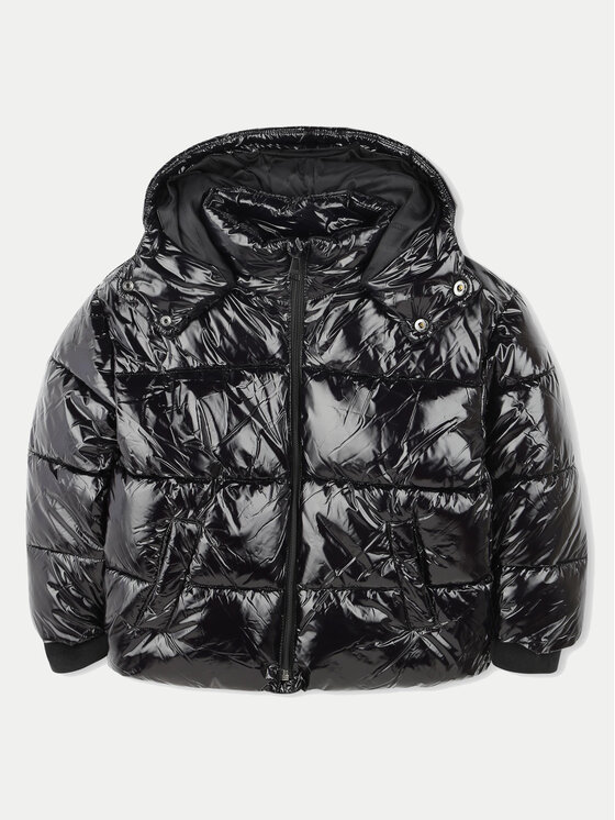 Karl Lagerfeld Kids Karl Lagerfeld Kids Зимова куртка Z30232 S Чорний Regular Fit