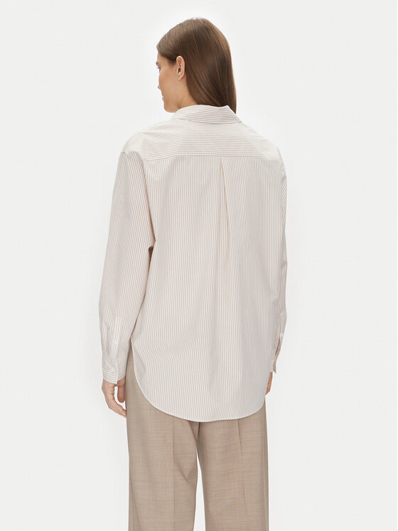 Calvin Klein Jeans Calvin Klein Jeans Marškiniai J20J224436 Smėlio Relaxed Fit