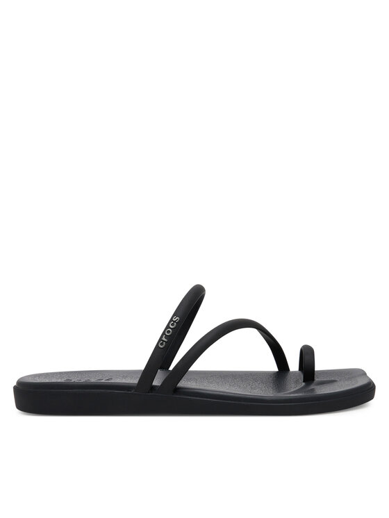 Crocs Crocs Čības uz pirksta Miami Toe Loop Sandal 209862 Melns