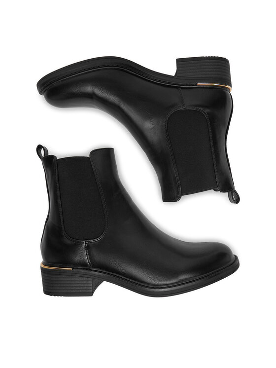 DeeZee DeeZee Botine 8326 Negru
