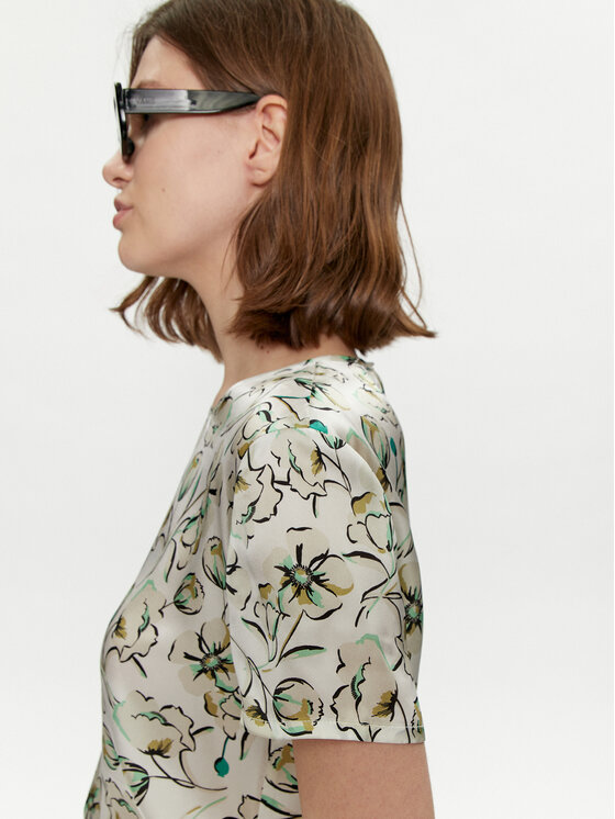 Marella Marella T-shirt Hobby 2413111161 Verde Regular Fit