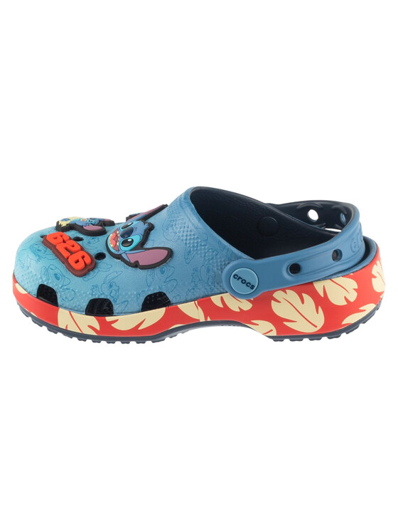 Crocs Crocs Klapki Classic Stitch Clog K Niebieski