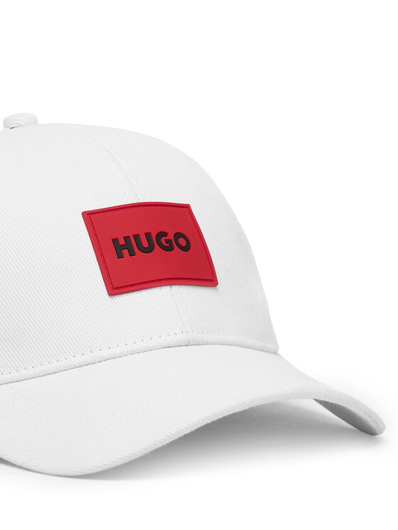HUGO HUGO Шапка с козирка G01187 M Бял