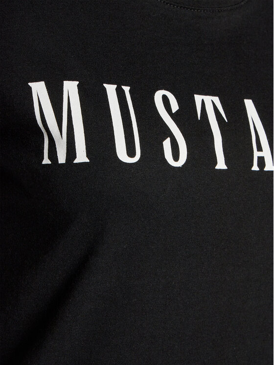 Mustang Mustang T-Shirt Alina 1013222 Czarny Regular Fit