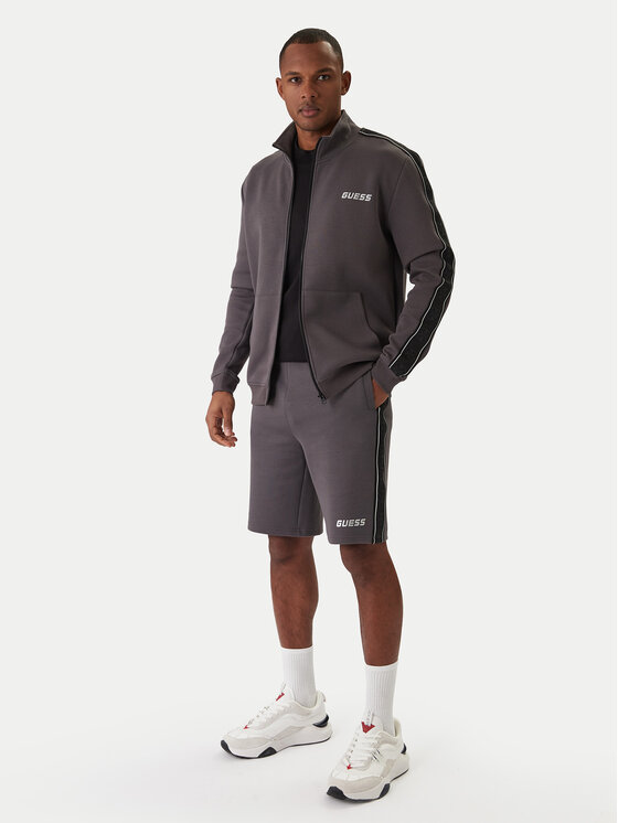 Guess Guess Šortky z materiálu Z4RD04 KB3P2 Šedá Regular Fit
