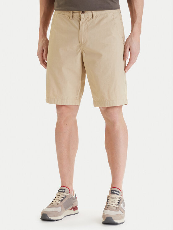 Napapijri Napapijri Stoffshorts Nakuru 6 NP0A4HRV Beige Regular Fit