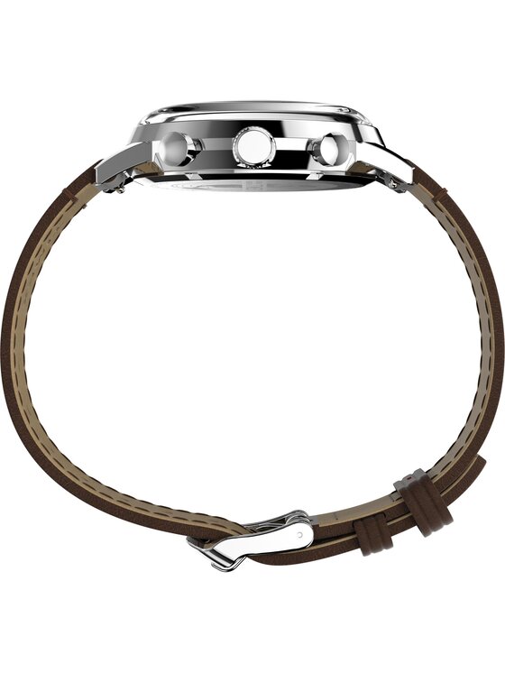 Timex Timex Zegarek TW2Y66600 Brązowy
