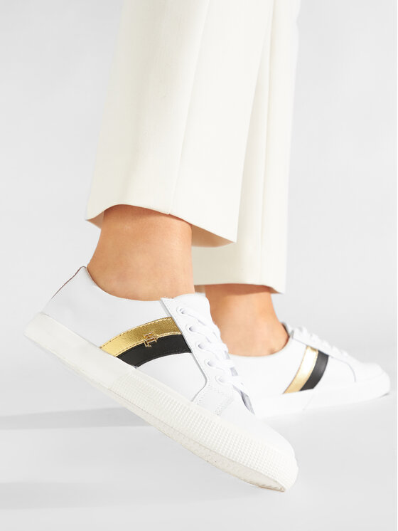 LAUREN RALPH LAUREN Lauren Ralph Lauren Sportcipő Janson II Sk Vlc 802828027002 Fehér