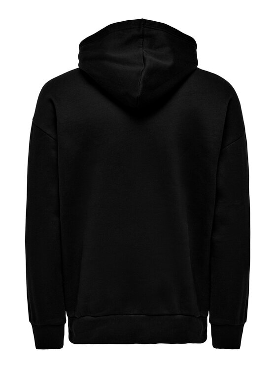 Only & Sons Only & Sons Džemperis Dan 22026661 Juoda Relaxed Fit