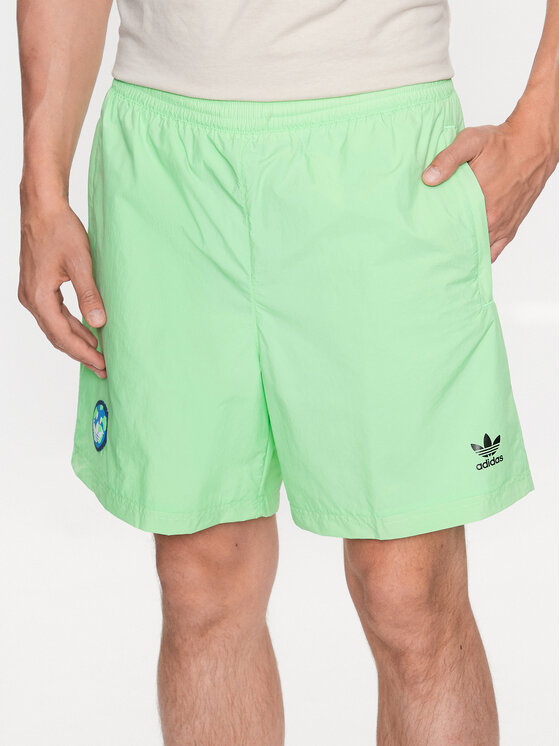 Adidas Sportske Kratke Hlače Happy Earth HI2964 Zelena Regular Fit