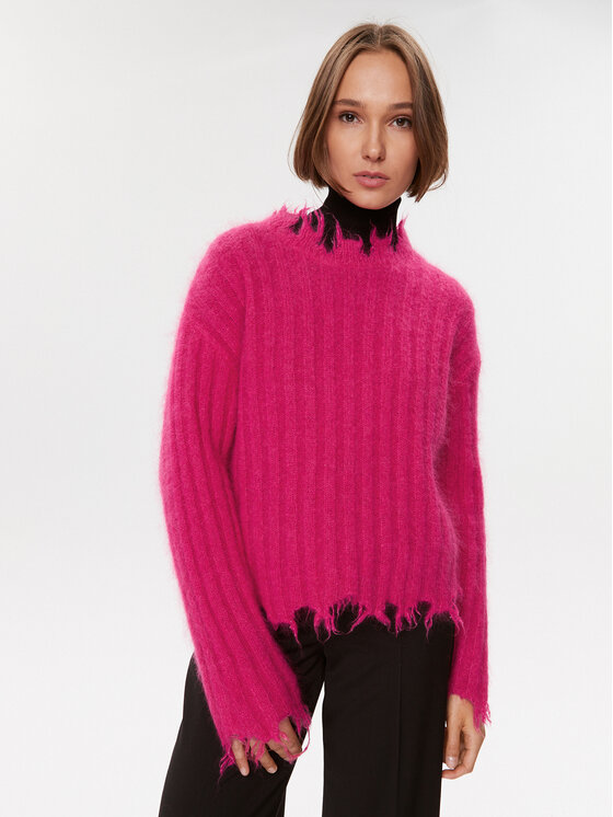 Herskind Herskind Пуловер Caleb 4923970 Розов Regular Fit