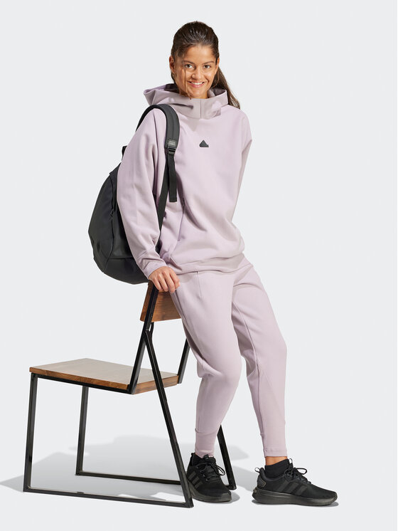 adidas adidas Долнище анцуг Z.N.E. Winterized IS4334 Виолетов Regular Fit