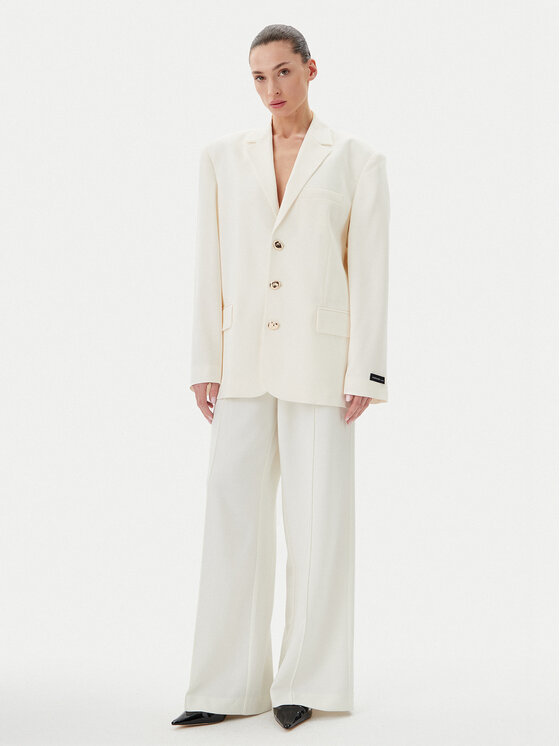 Herskind Herskind Marynarka 5508519(G) Biały Regular Fit