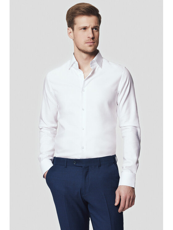 Lancerto Lancerto Koszula Antonia KO051223000060 Biały Slim Fit