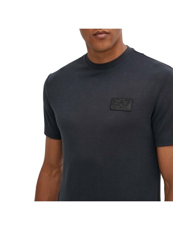 EA7 Emporio Armani EA7 Emporio Armani T-Shirt 6DPT72-PJ6QZ-1200 Czarny Regular Fit