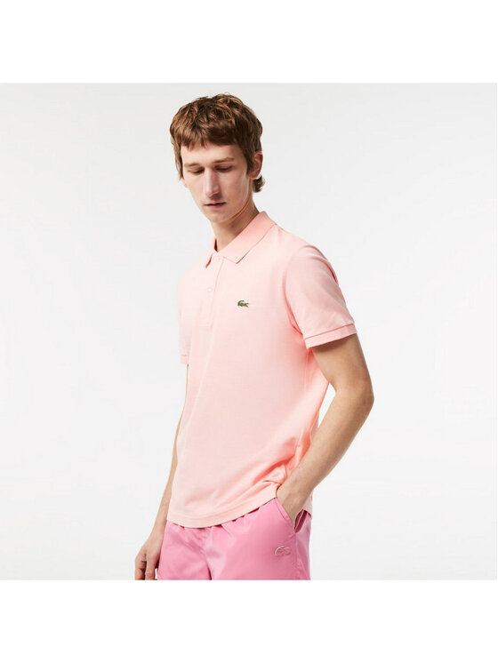 Lacoste Lacoste T-Shirt LACOSTE T-Shirt e Polo Uomo PH4012 KF9 Rosa Ροζ Standard Fit