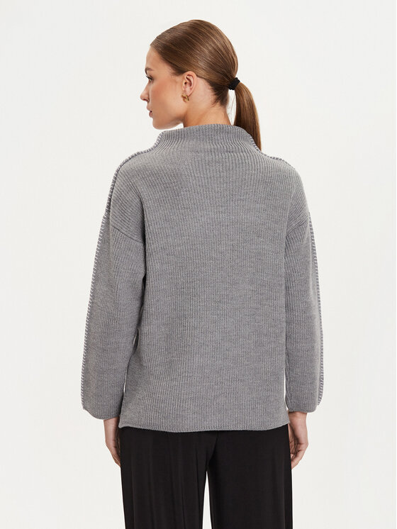 Max Mara Leisure Weekend Max Mara Pullover Fanfara 2426366178 Grau Relaxed Fit
