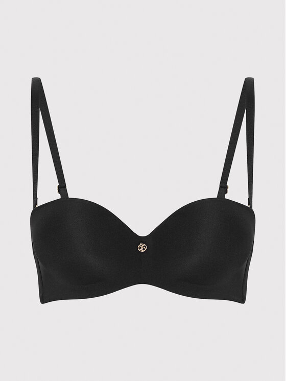 Esotiq Esotiq Biustonosz push-up 39719-99X Czarny
