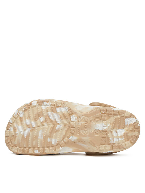 Crocs Crocs Natikače BAYA MARBLED CLOG 206935-2ZM Bež
