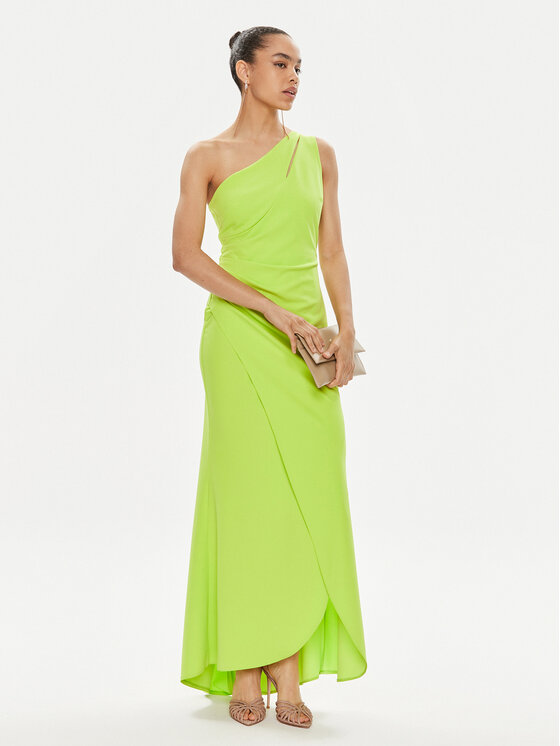 Rinascimento Rinascimento Vakarinė suknelė CFC0118275003 Žalia Regular Fit