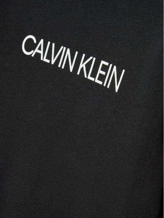 Calvin Klein Jeans Calvin Klein Jeans Pulóver Unisex Institutional Logo IU0IU00162 Fekete Regular Fit