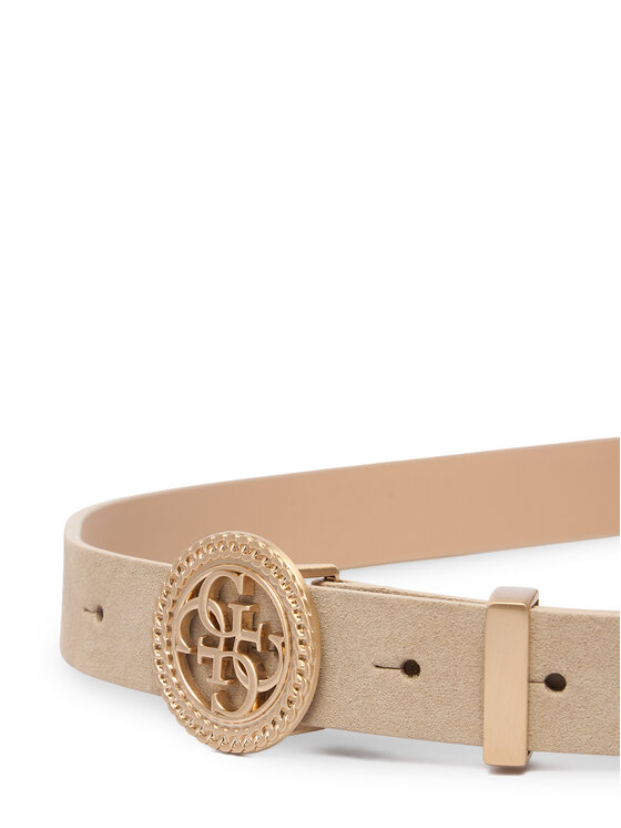 Guess Guess Dámský pásek W5BZ11 L0491 Světle béžová