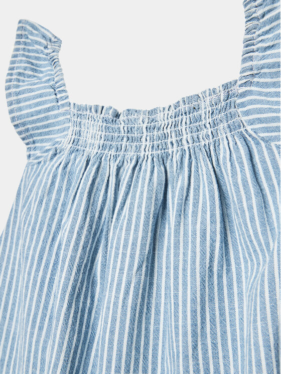 United Colors Of Benetton United Colors Of Benetton Vsakodnevna obleka 47PQAV00A Modra Regular Fit