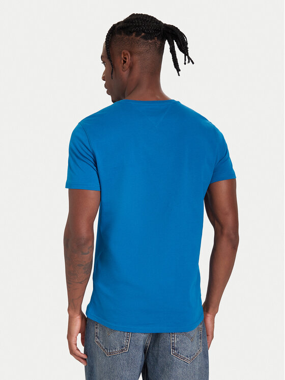 Tommy Jeans Tommy Jeans T-Shirt DM0DM04411 Μπλε Slim Fit