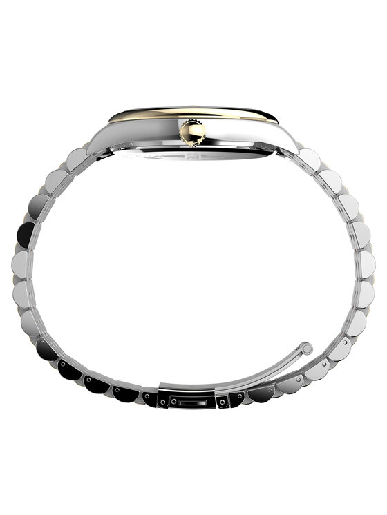 Timex Timex Zegarek TW2W42800 Srebrny